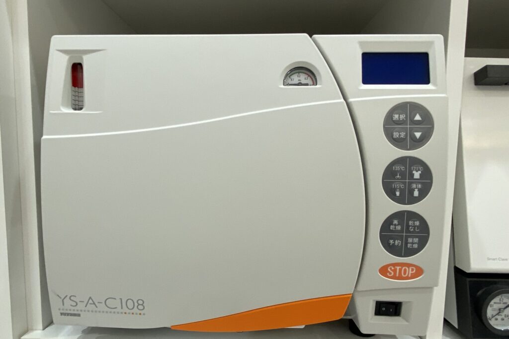 高圧蒸気滅菌器オートクレーブ